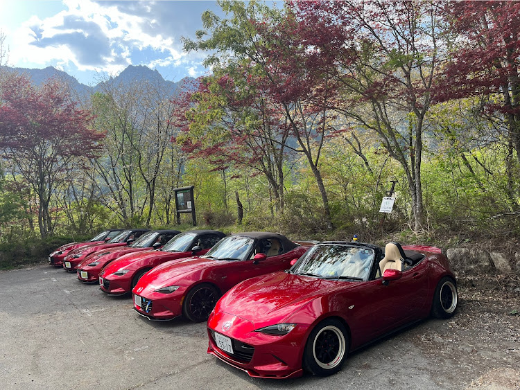 ロードスターの15style・Leon meeting・Team TAKA・死越斗乱舞流・赤色でしたに関するカスタム事例の投稿画像10枚目