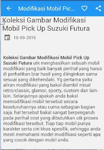 Modifikasi Mobil Pick Up Aplikasi Di Google Play