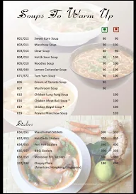 Monsoon Restaurant menu 7