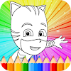 Coloring Book HD PJ Masks icon