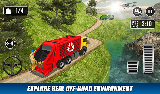 Offroad Garbage Truck Dump Truck Driving Games