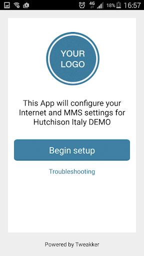 Configuration App Italy