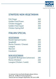 Hope Cafe menu 6