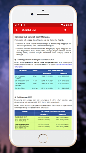 Kalendar  Jadual Gaji 2020