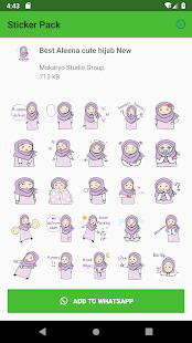 Baru Sticker Muslimah Cantik WAStickerApps 2019(圖3)-速報App