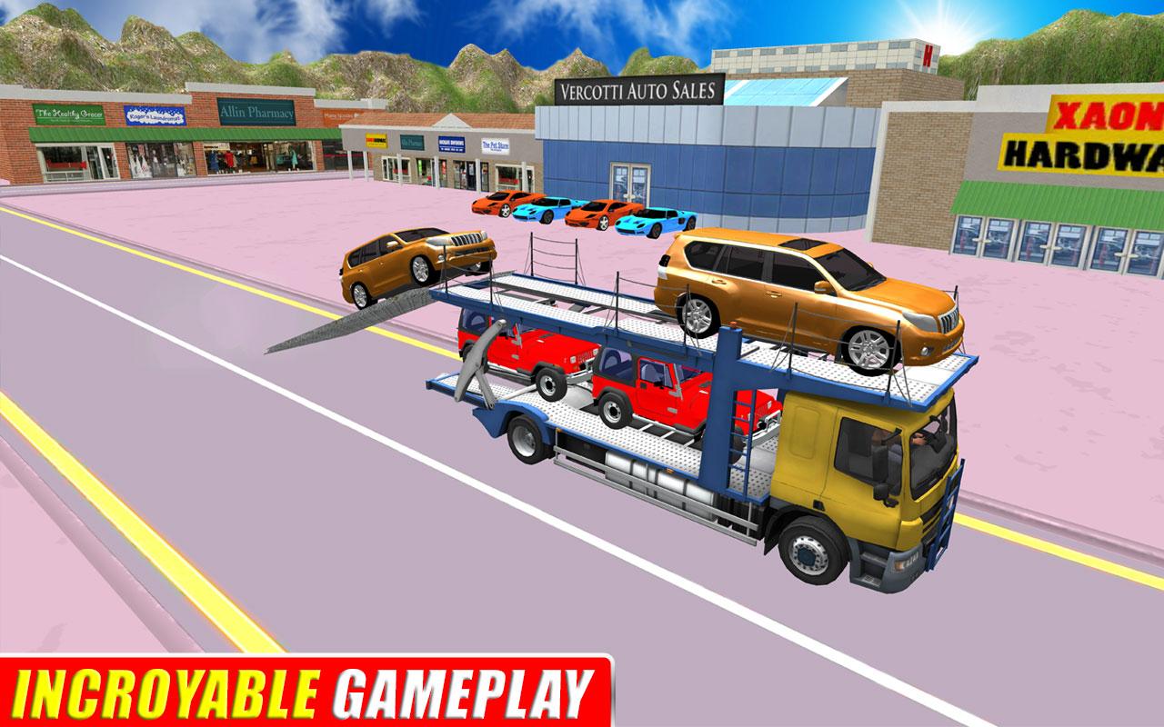 Android application Car Carrier Truck Simulator screenshort