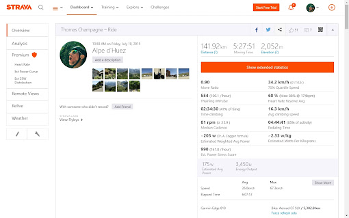 Elevate for Strava