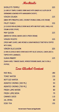 Rajeshahi Family Kitchen & Bar menu 1