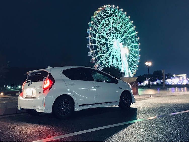 アクアのアクアGR仕様・福岡・家族旅行・門司港・観覧車に関するカスタム事例の投稿画像3枚目