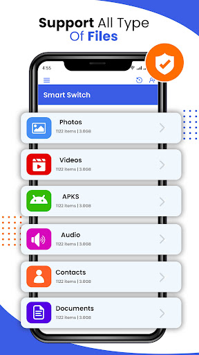 Screenshot Smart Data Transfer: Clone It