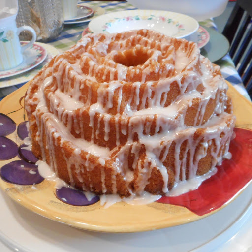 Pink Grapefruit Cake