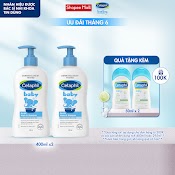 Combo 2 Sữa Tắm Gội Dịu Lành Cho Bé Cetaphil Baby Gentle Wash & Shampoo 400Ml/Chai