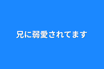 兄に弱愛されてます