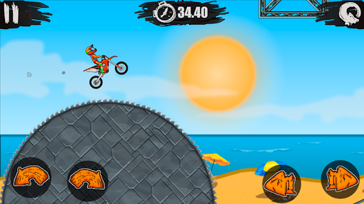 Moto X3M Bike Race Game APK MOD screenshots hack proof 1