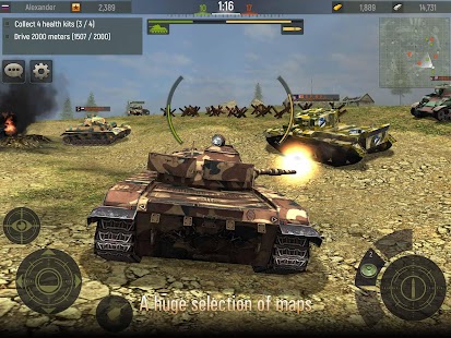 play Grand Tanks: Tank Shooter Game on pc & mac