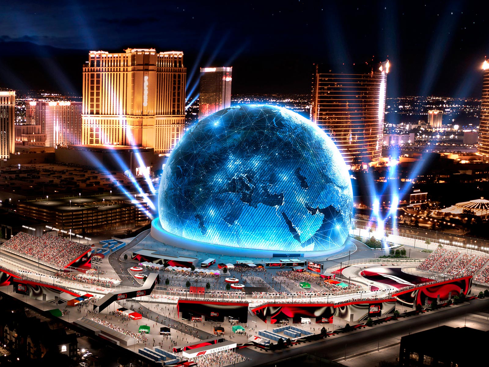 The Sphere: the world's largest spherical screen is in Las Vegas! - Son ...