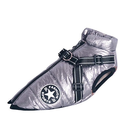 Title 2, Warm Pet Vest for Autumn and Winter, Reflective...