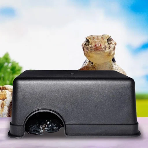 Reptile Hide Box Snake, Gecko, Lizard Hideout Snake Hide Reptile Cave Small Animal Hideaway