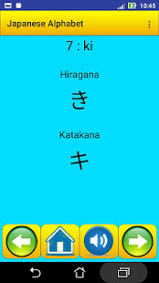 Japanese alphabet for students - náhled