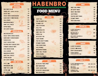 Habenbro menu 1