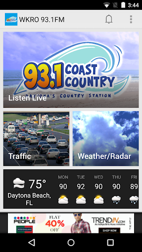 WKRO 93.1FM - Coast Country