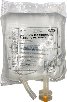 Suero Fisiológico Quibi Bolsa x 250 ml