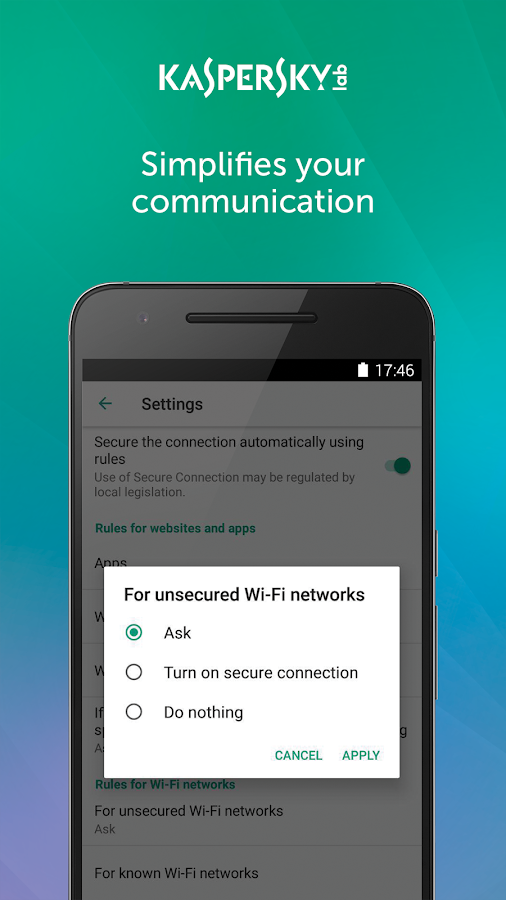    Kaspersky VPN – Secure Connection- screenshot  