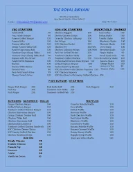 The Food Library Restro And Cafe menu 1