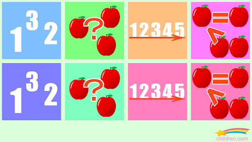Android application 数字を覚える知育アプリ 幼児-子供向けゲーム　すうじ　当てる screenshort