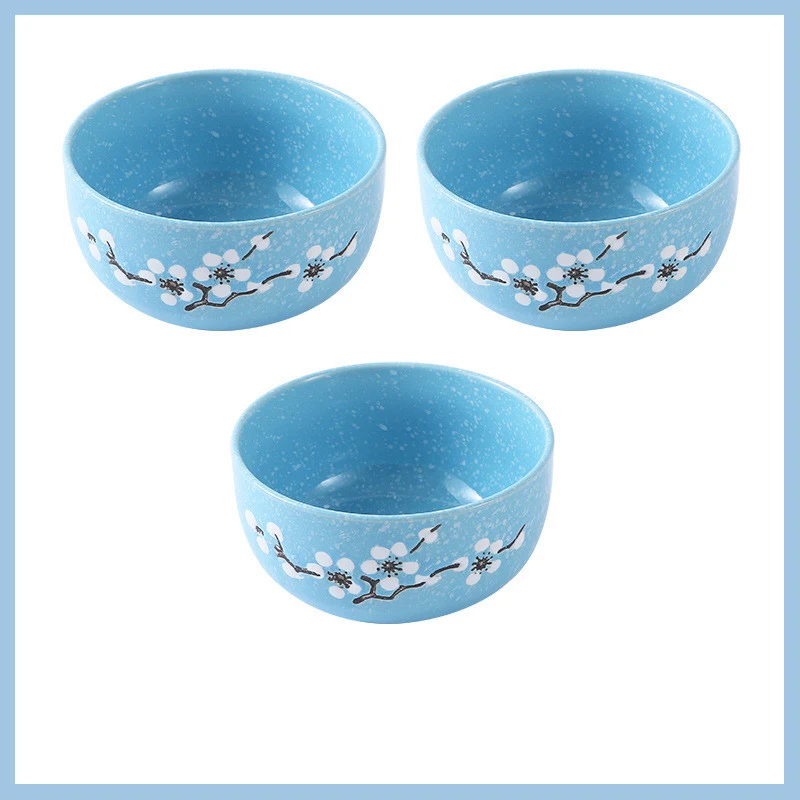 Title 2, Japanese Ceramic Baby Bowl with Plum Blossom De...