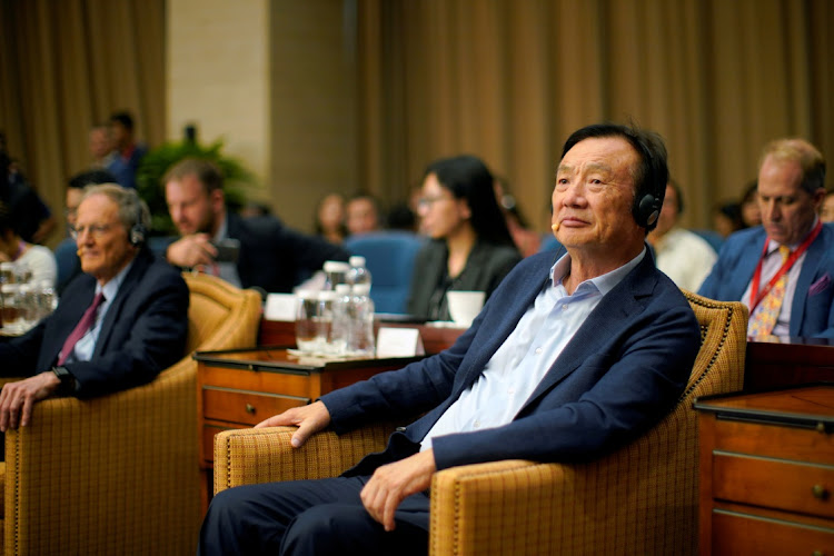 Huawei founder Ren Zhengfei at the company headquarters in Shenzhen, Guangdong province, China. Picture: REUTERS/ALY SONG