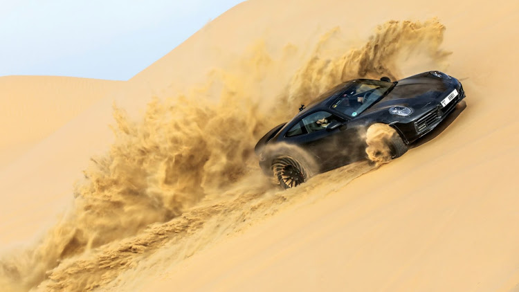 In Dubai and Morocco, test drivers mercilessly drove the 911 Dakar up 50m-high dunes in temperatures of up to 45ºC.