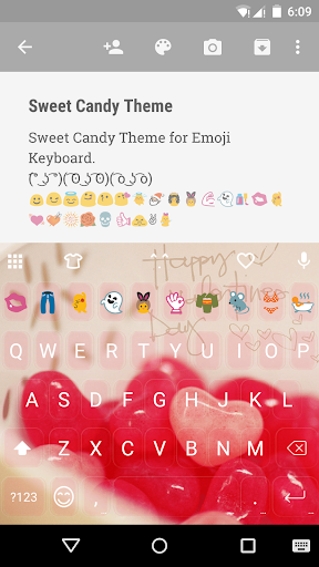 Sweet Candy Emoji Keyboard