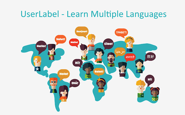 UserLabel - Learn Multiple Languages chrome extension