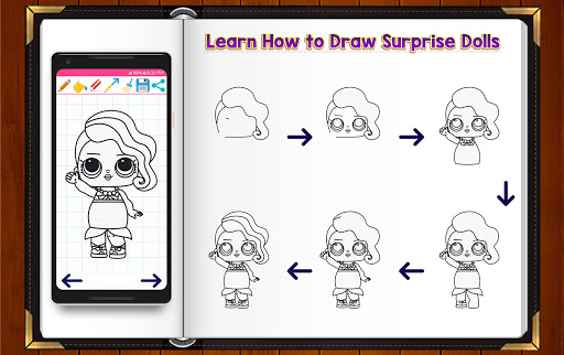 Learn How to Draw Cute Surprise Dolls