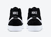 sb blazer court mid black/white