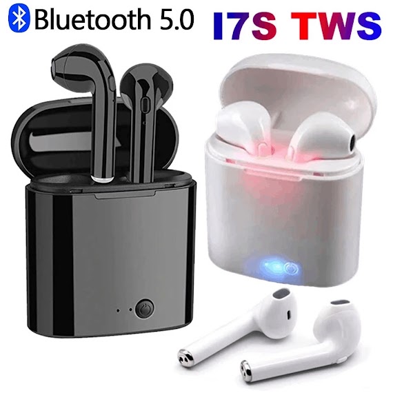 Tai Nghe Bluetooth 5.0 Không Dây Zevaret I7 Tws Kèm Hộp Sạc Chất Lượng Cao Nkodok Nhét Tai Không Dây Bluetooth Mini