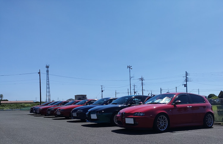 156スポーツワゴンのいつもイイネ&コメントありがとうございます🙇‍♂️・ピックアップされてみたい・茨城ツーリング・サーキットの狼ミュージアム・アルファロメオに関するカスタム事例の投稿画像4枚目