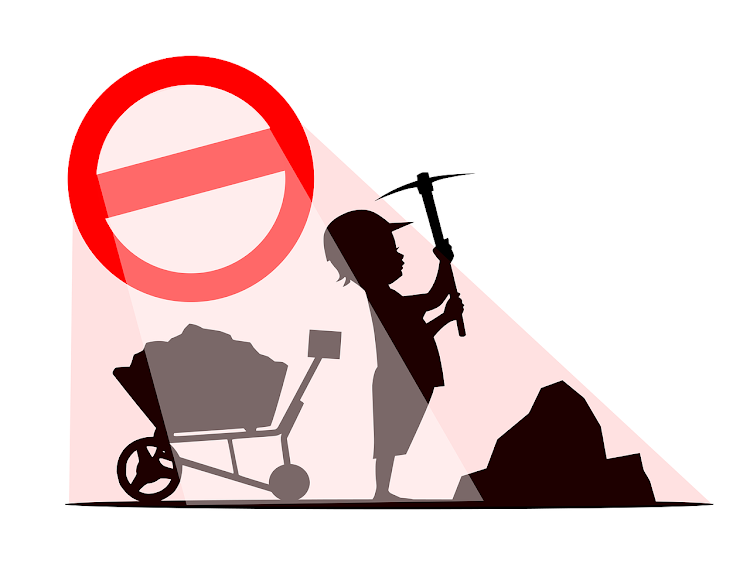 Illustration of child labour