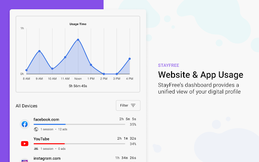 StayFree - Website Blocker & Web Analytics