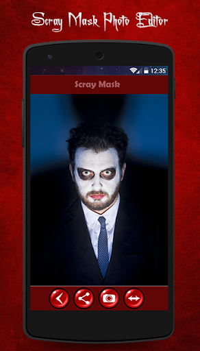 Scary Mask Photo Effect Horror