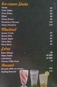 Brown Burger Co menu 2