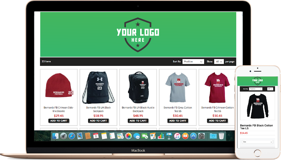 Create Team Gear Online Stores