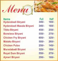 Svaad The Biryani menu 1