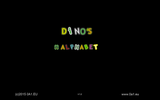 Dino's English Alphabet