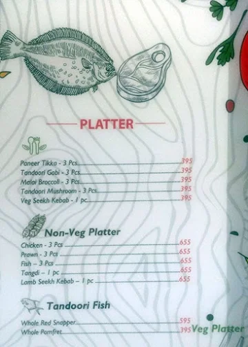 Spiritz menu 