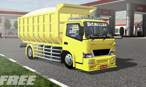 Dump Truck MOD BUSSID Livery