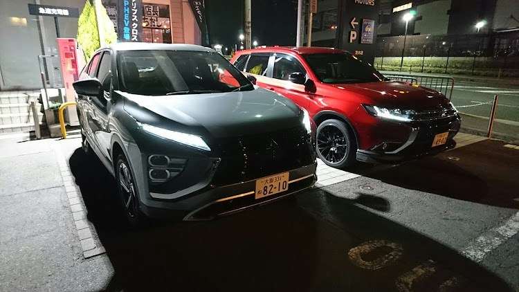アウトランダーのごぶさたしてます・乗り換えました！・エクリプスクロスPHEVに関するカスタム事例の投稿画像1枚目