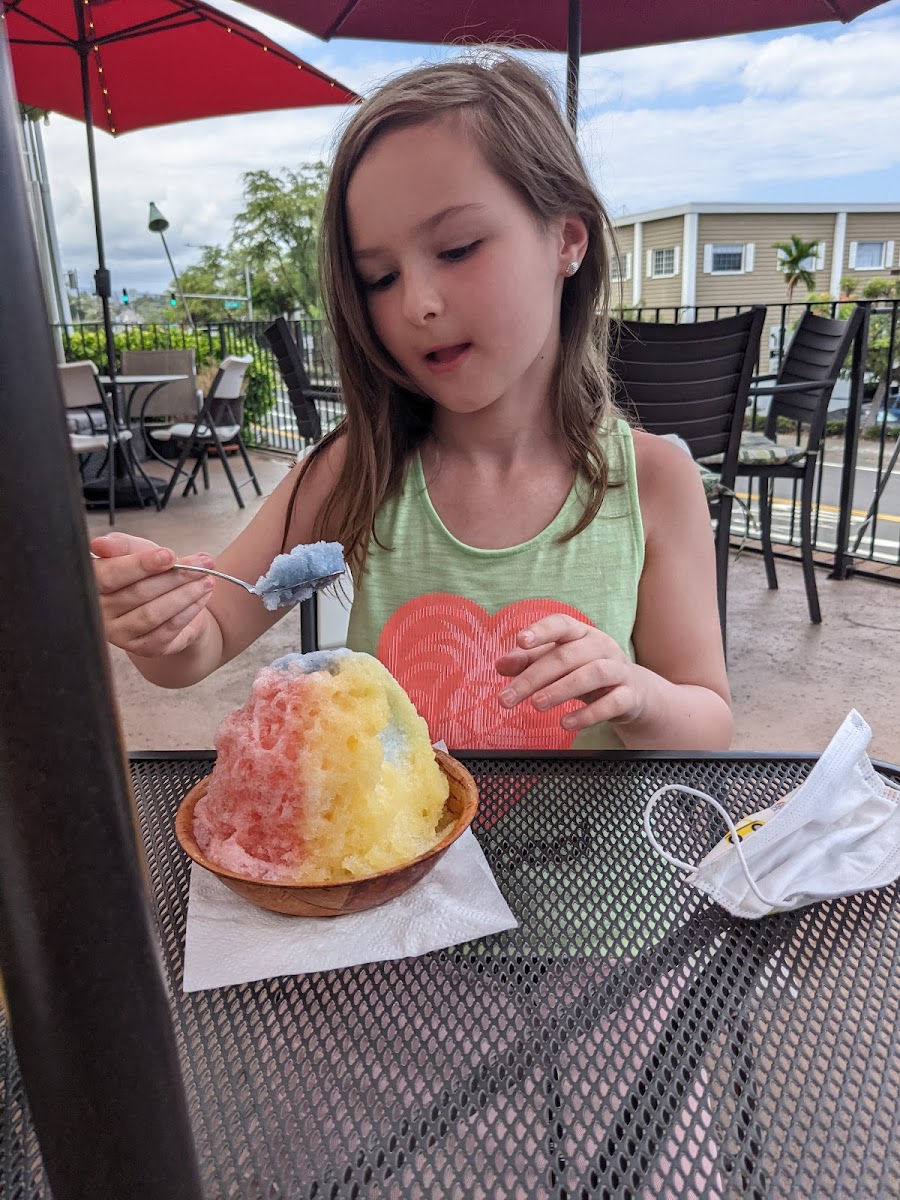 Gluten-Free Dessert at One Aloha Shave Ice Co.