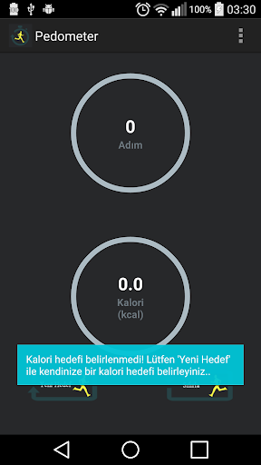 Pedometer-Adım sayar